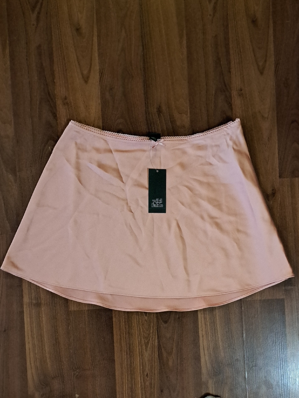 wild fable Blush Pink A-Line Mini Skirt